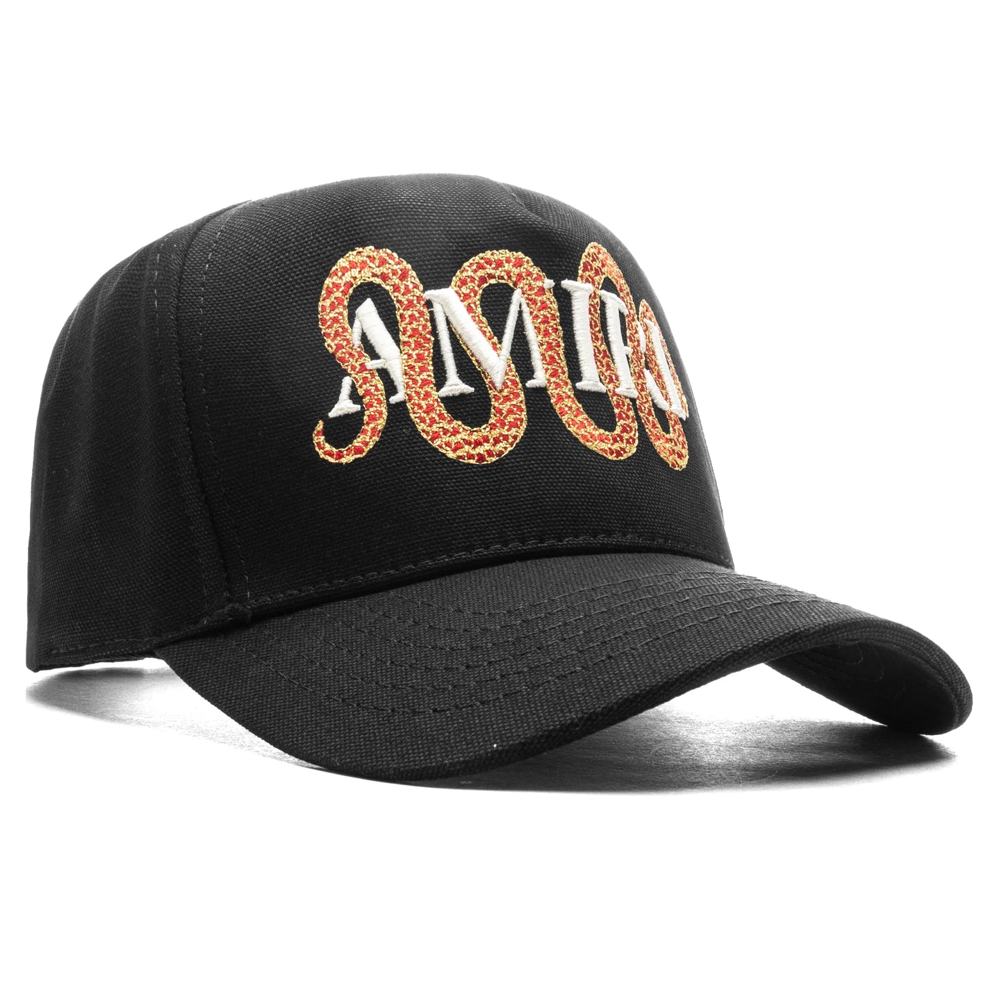 Snake Canvas Hat Black