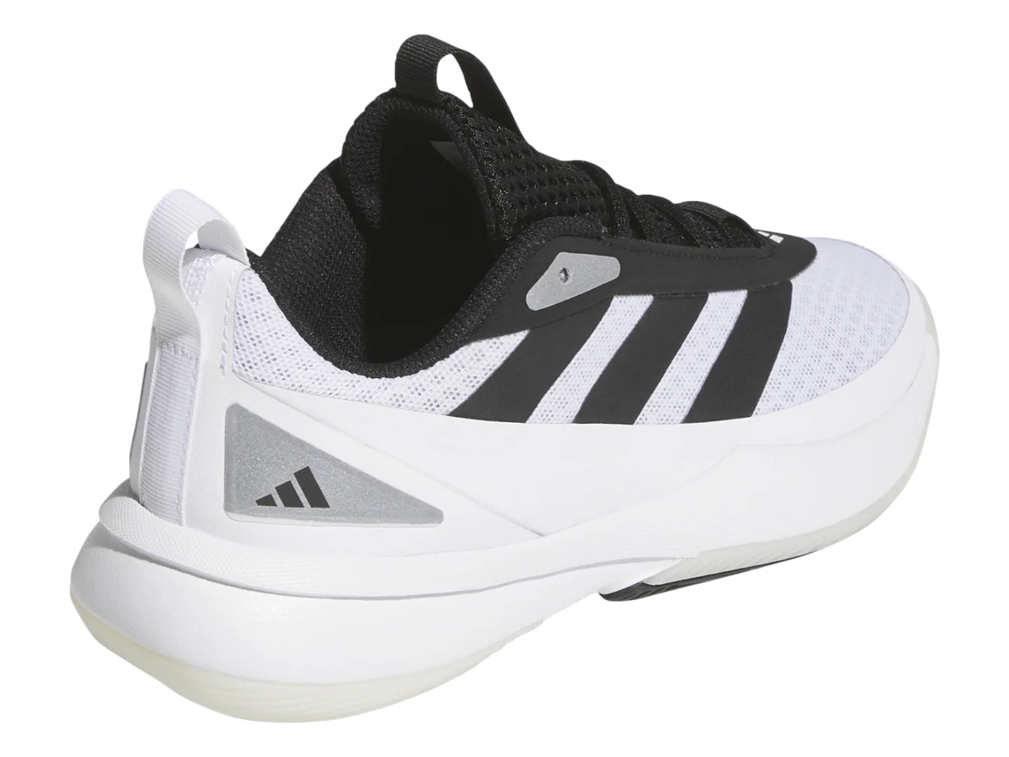 Tenis Adidas Front Court Blancos y Negros para Niño