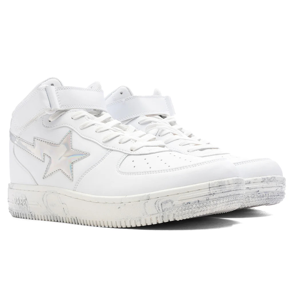 Marble Bape STA Mid M1 White