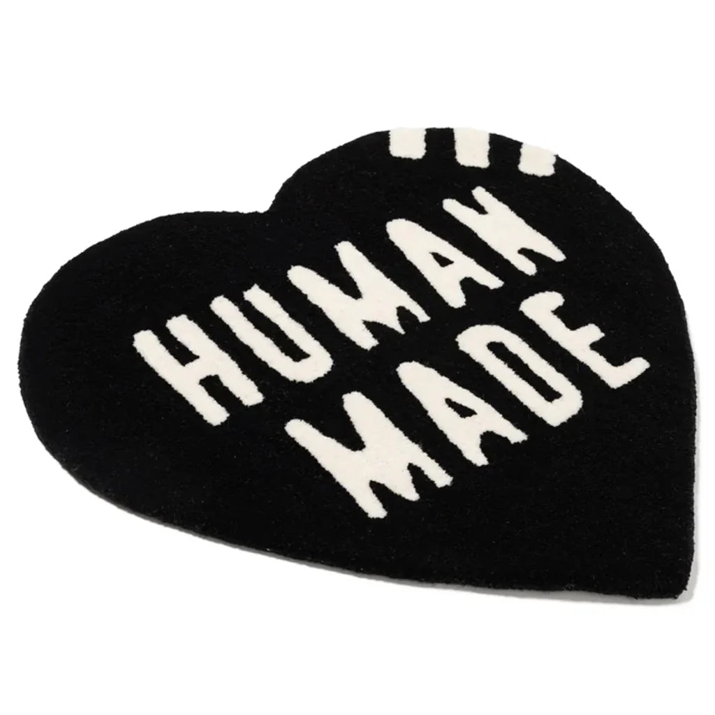 Heart Rug Medium Black