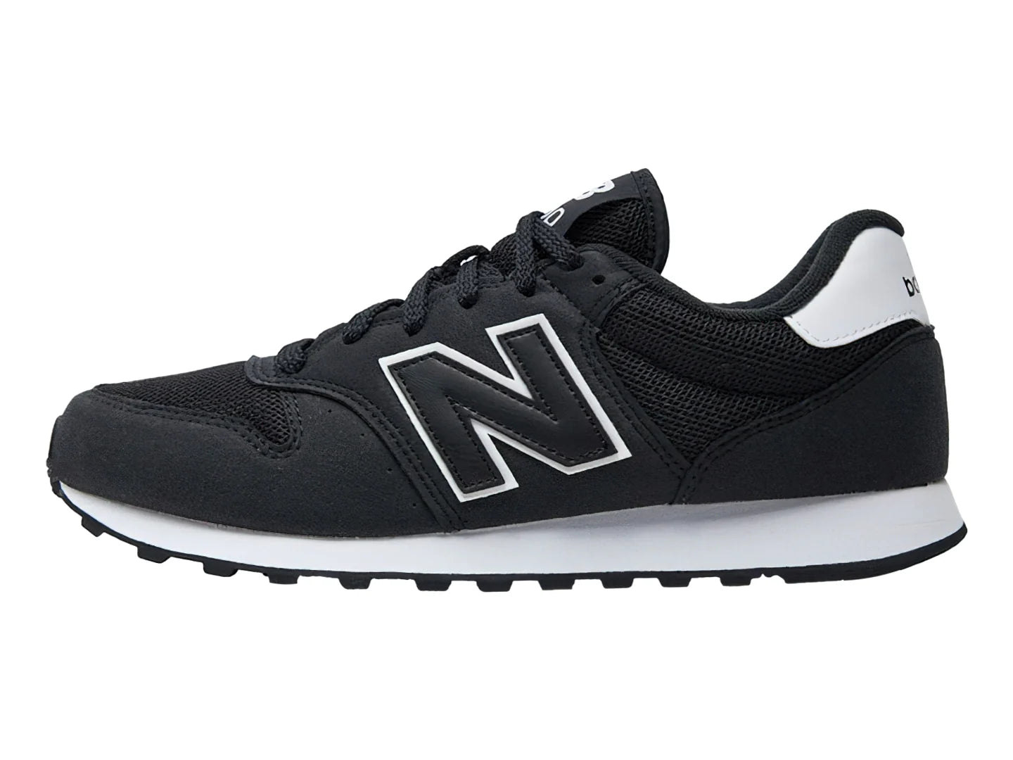 Tenis New Balance 500 Negro con Blanco para Hombre