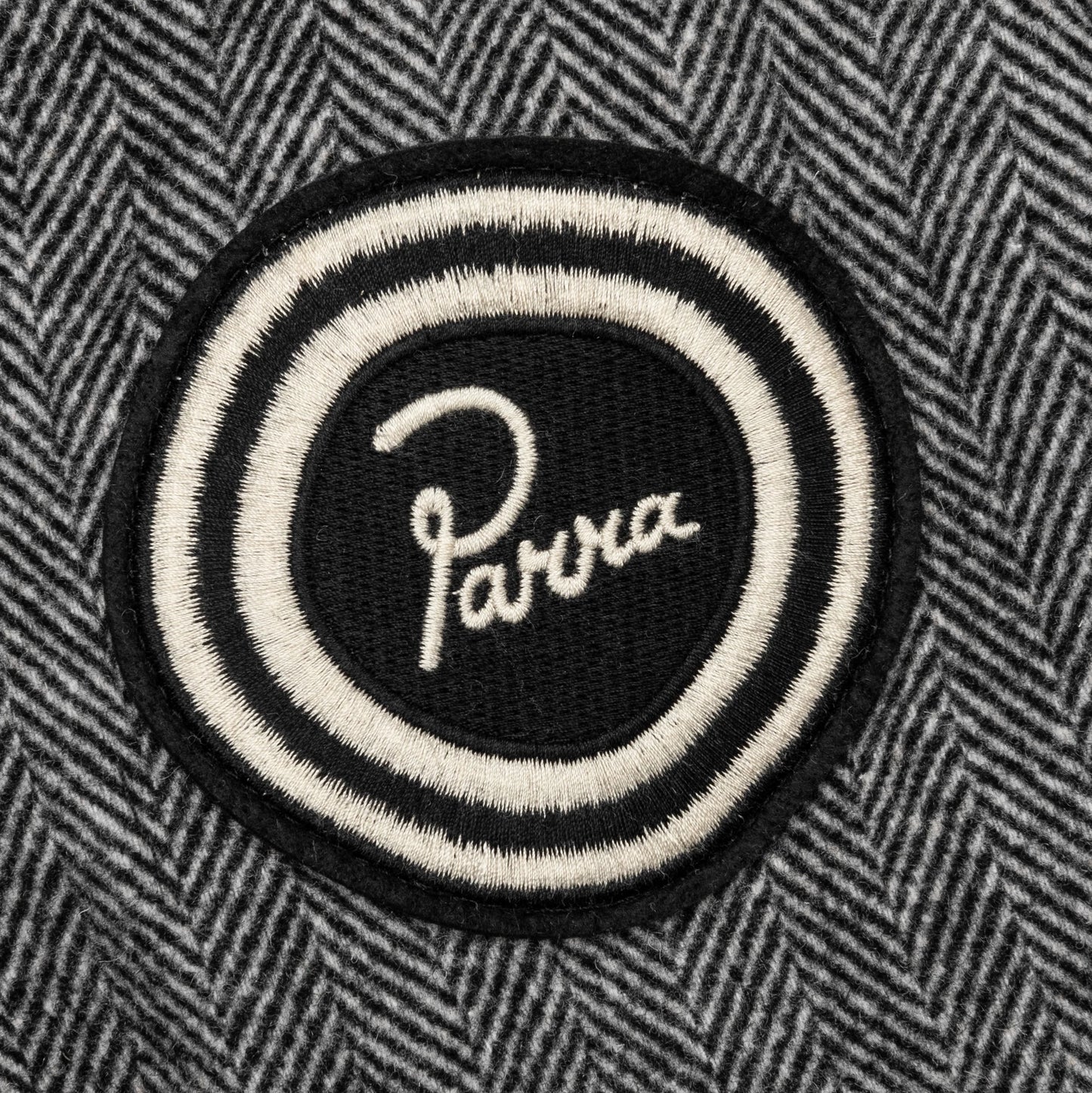 Rounded Par Varsity Jacket Dark Grey