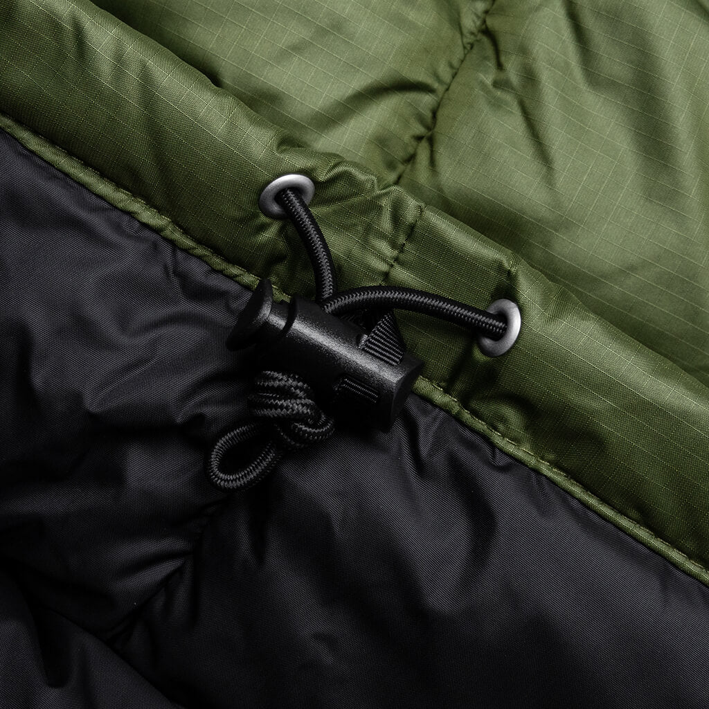 1996 Retro Nuptse Vest Woodland Green