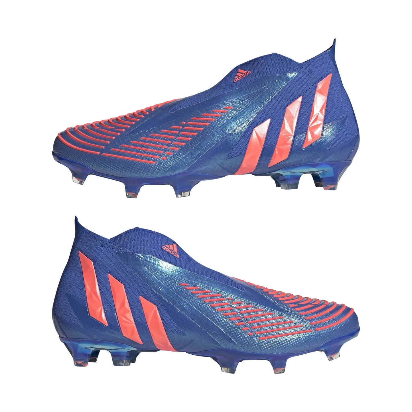 adidas Predator Edge FG Firm Ground Boots Hi Res Blue Turbo Hi Res Blue