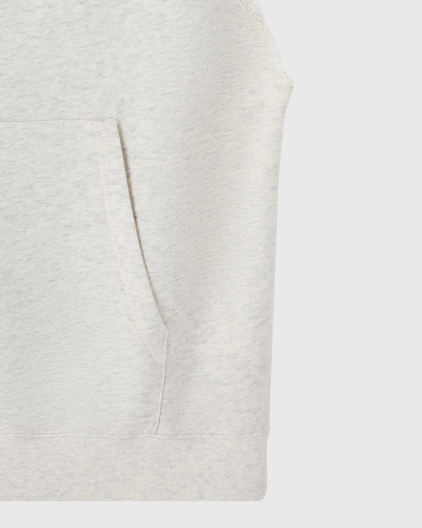 Sleeveless Training Hoodie Heather Grey