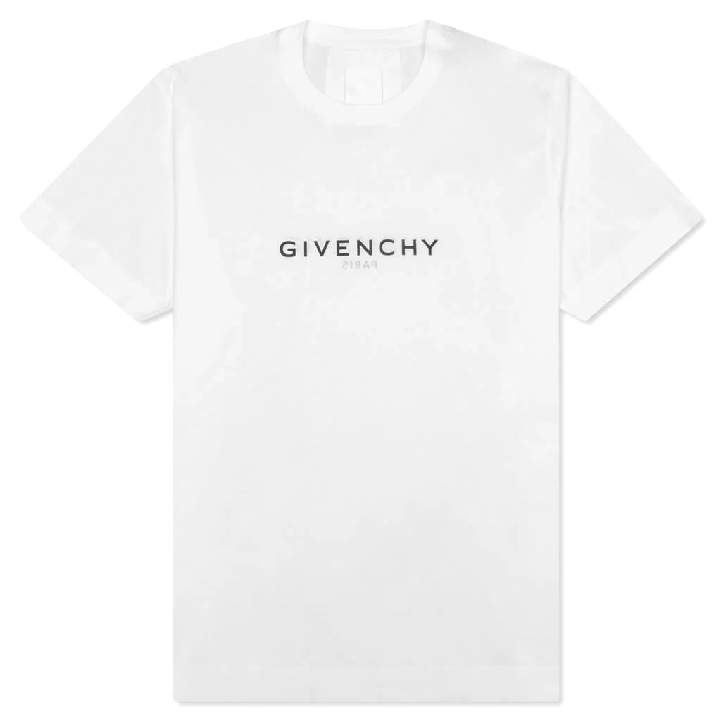 Paris Reverse Oversized Shirt White