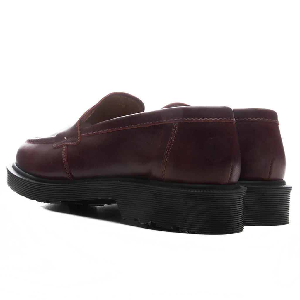 Delapre Penny Loafer Burgundy