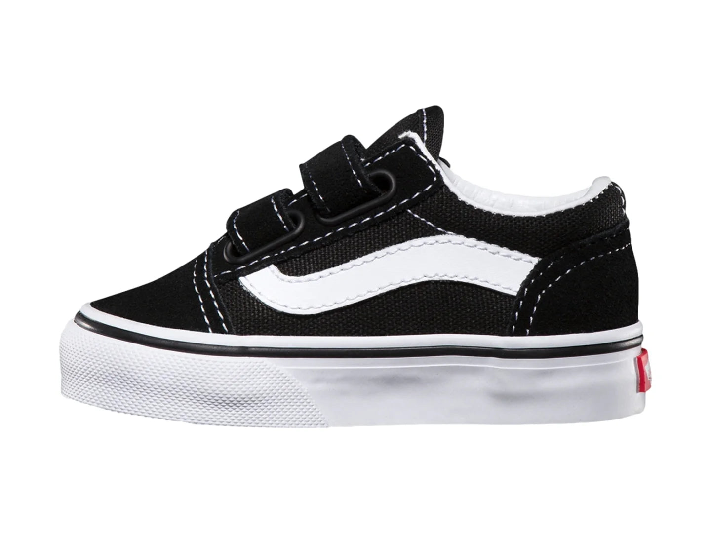 Tenis Vans Old Skool V Negros para Niño