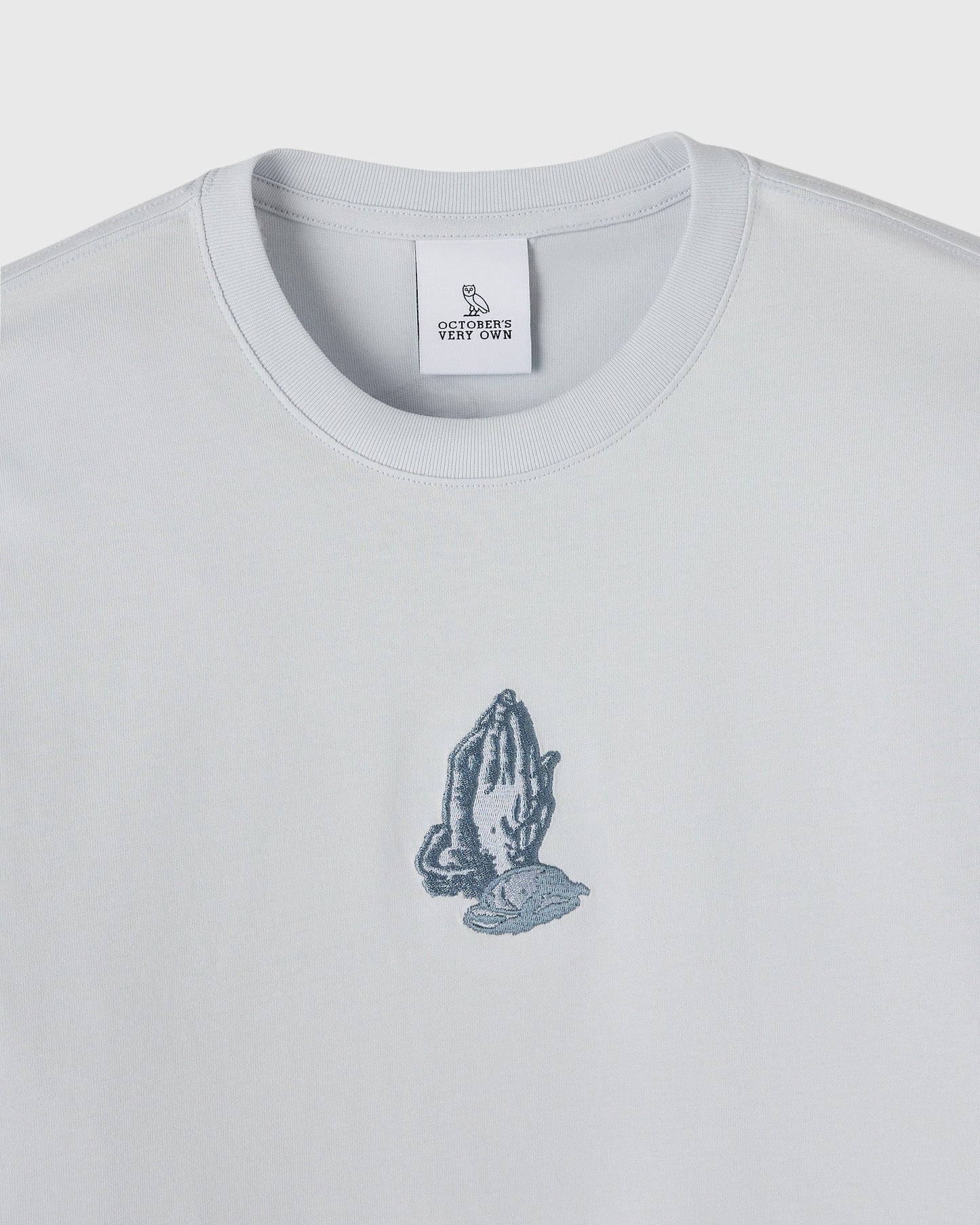 6 God Long Sleeve Tee Kyanite Blue