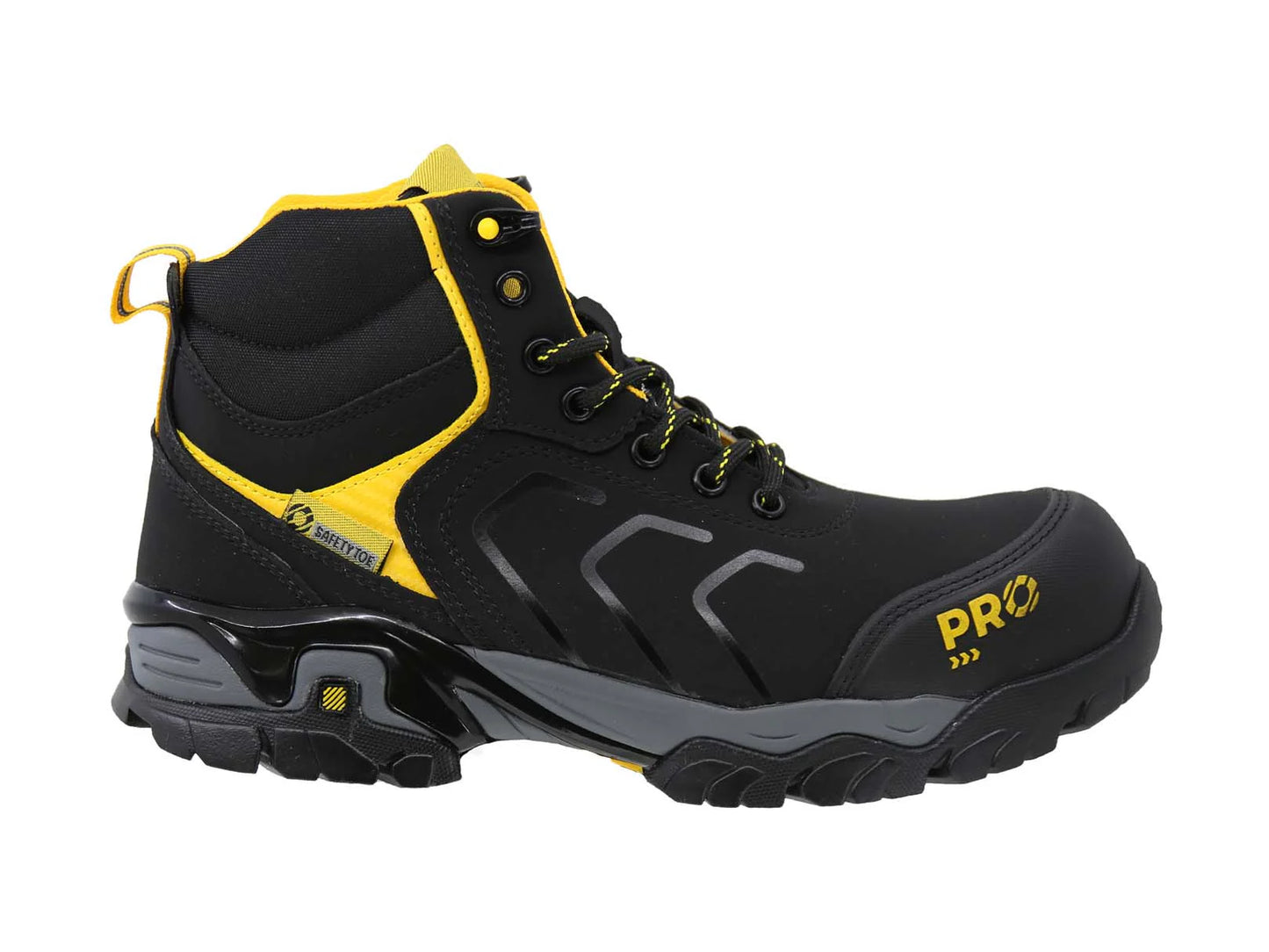 Botas de Seguridad Triples Negro para Hombre