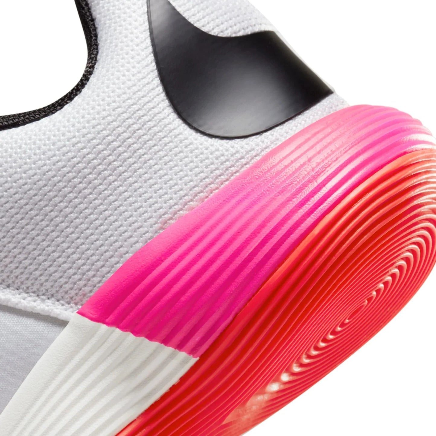 Tênis Nike React HyperSet 1 Vôlei Branco Rosa