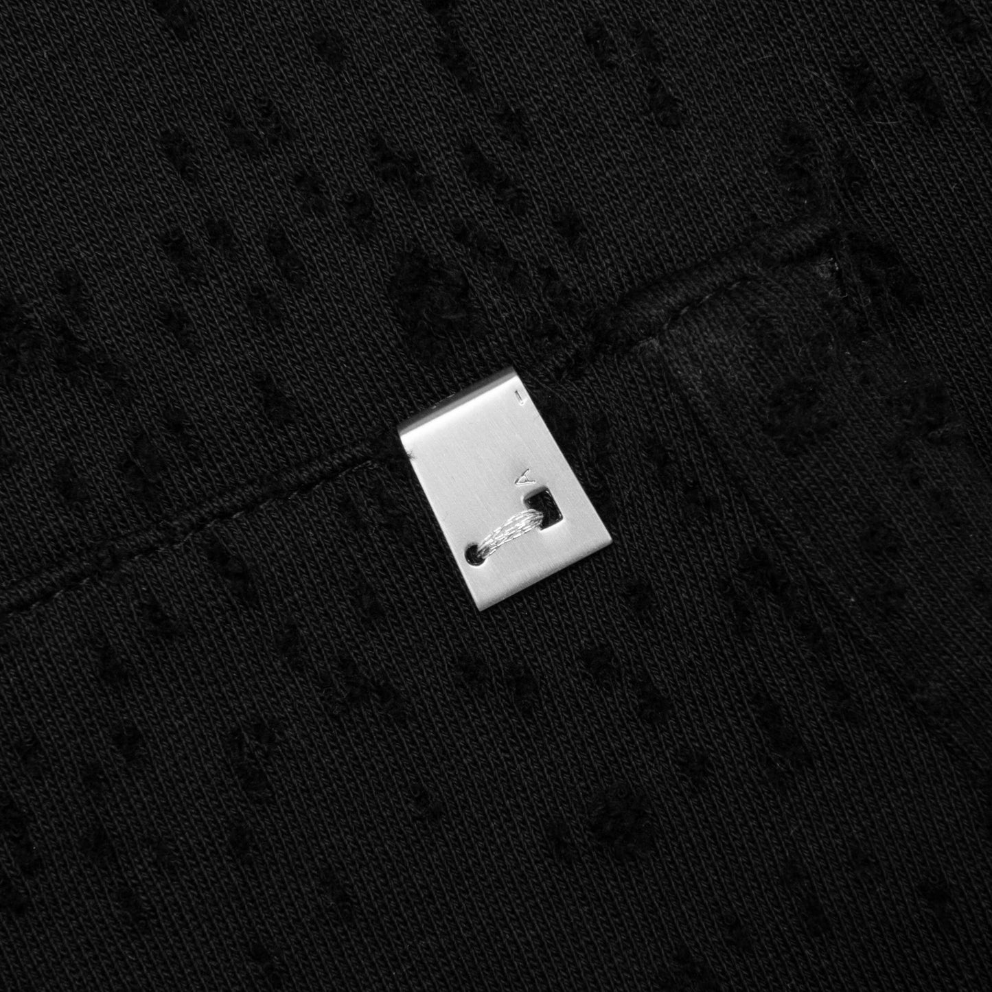 Destroyed Lighter Cap Hoodie Black