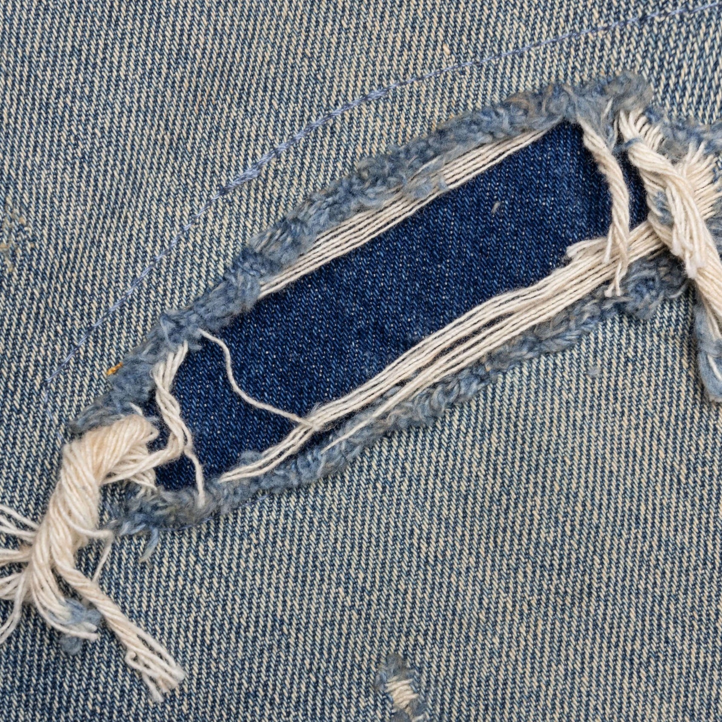 P015 Relaxed Carpenter Mid Indigo