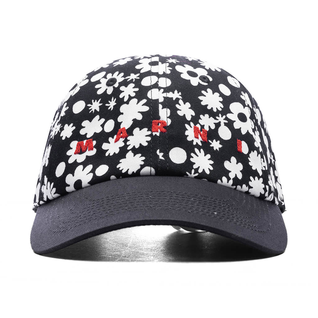 Pop Fields Cotton Twill Baseball Cap Black