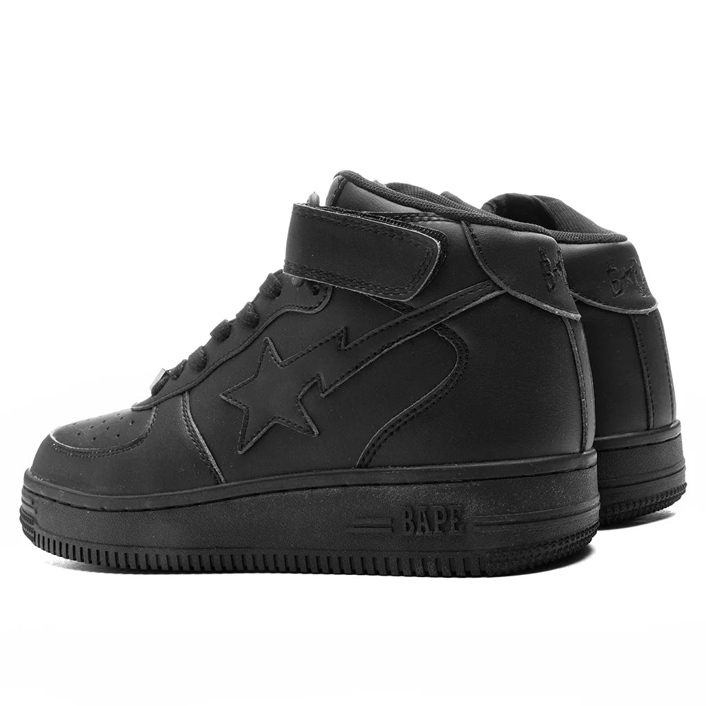 Bape Sta 1 Mid Black Black