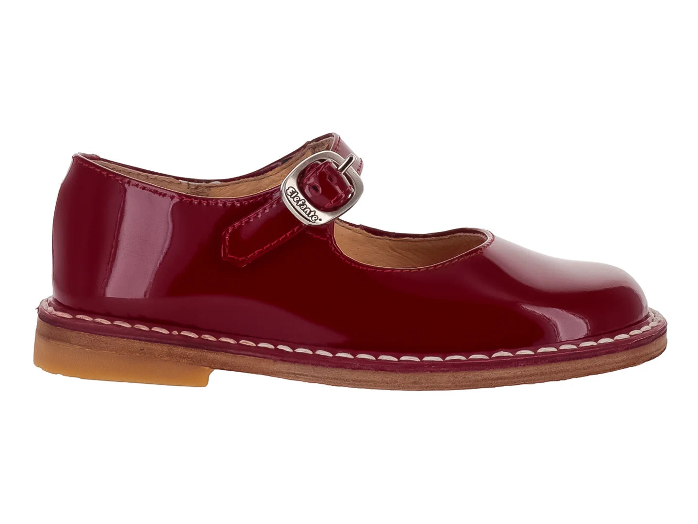 Zapatos Elefante Rojos de Charol para Niña