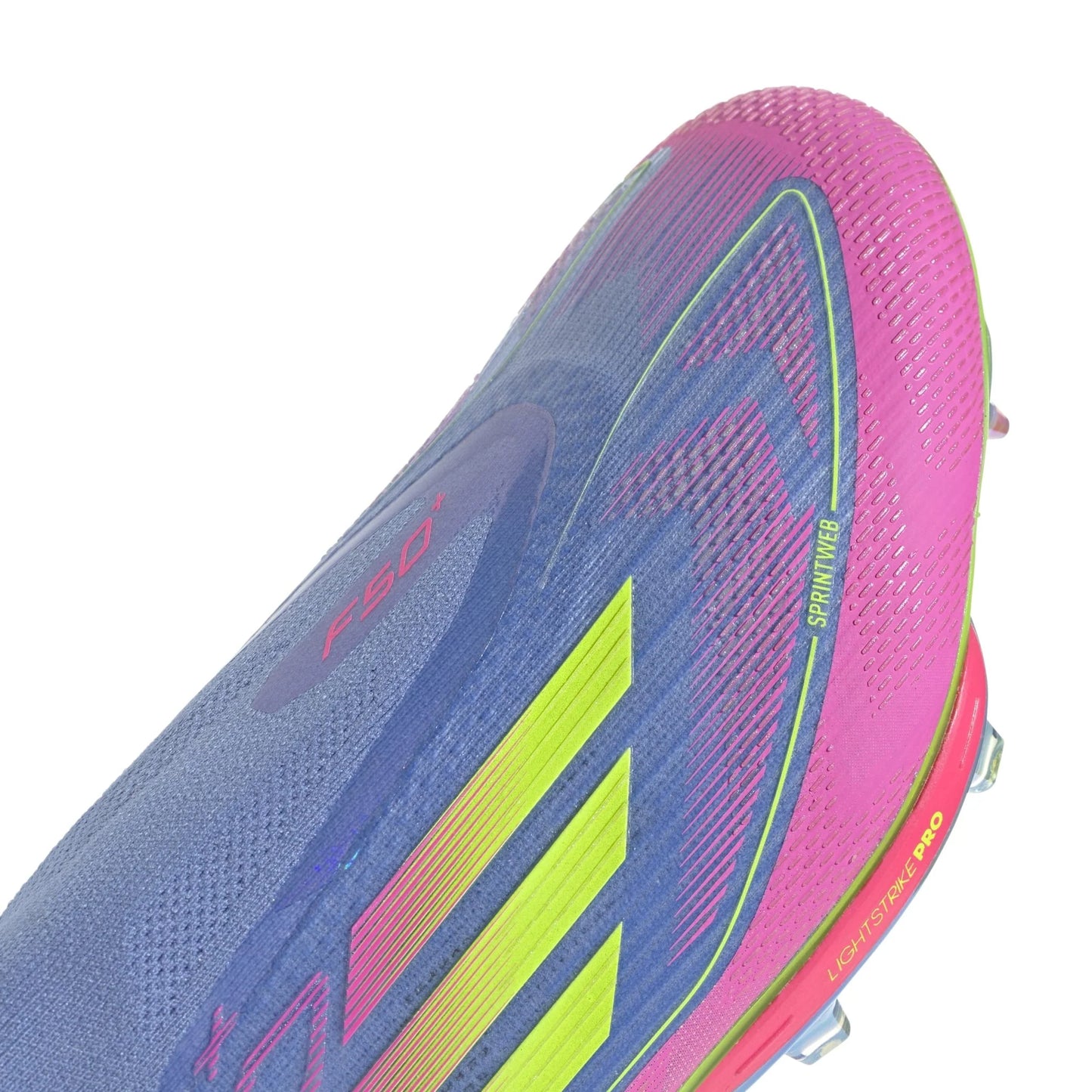 adidas F50 FG Mens Soccer Cleats Blue Fusion Lemon Pink
