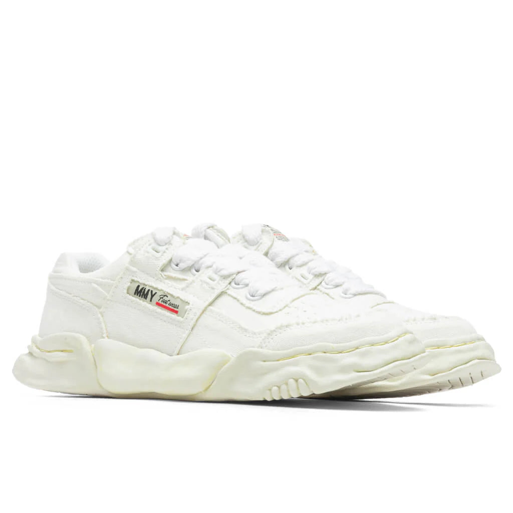Parker Low OG Sole Canvas Sneaker Perforated White