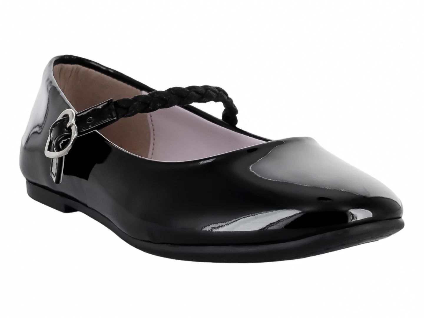 Zapatos Tropicana Charol Negro para Niña