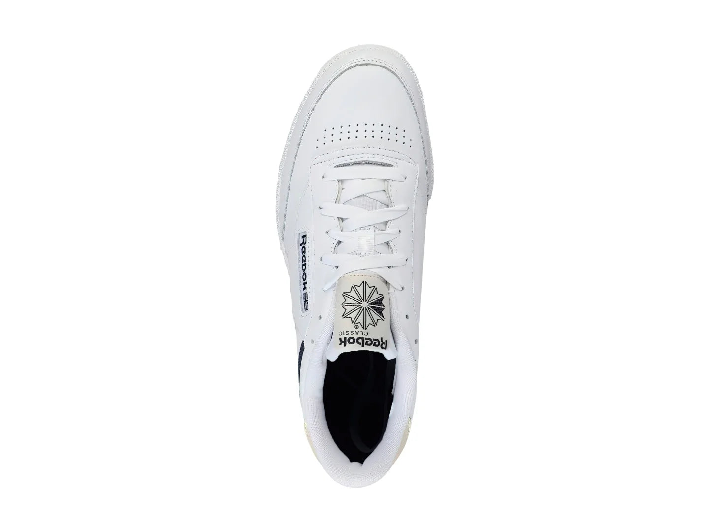 Tenis Reebok Club C 85 Blanco y Goma para Hombre
