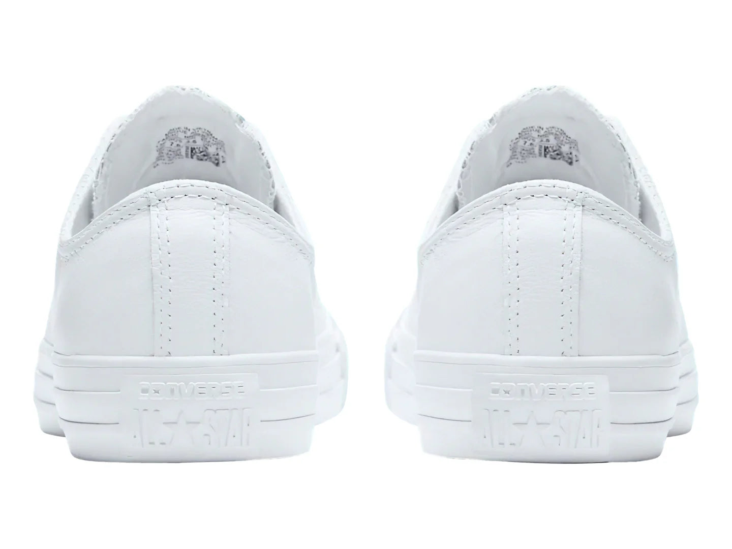 Tenis Converse Chuck Taylor Leather Ox Blancos Unisex