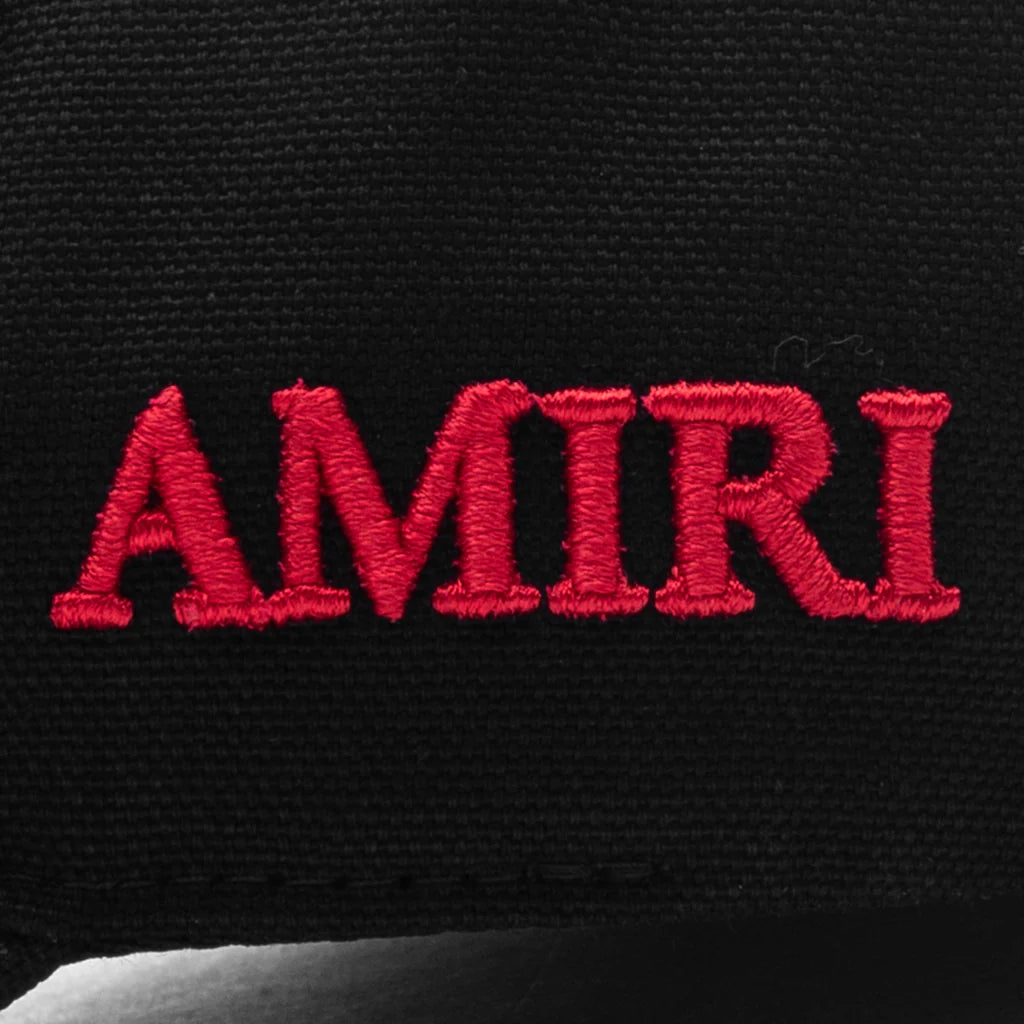 MA Quad Canvas Hat Black Red