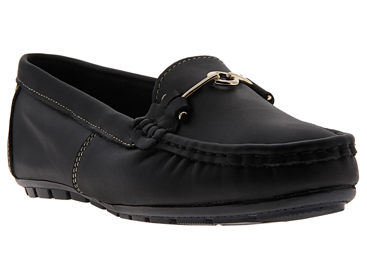Mocasines MeliAna Napa Negro para Mujer
