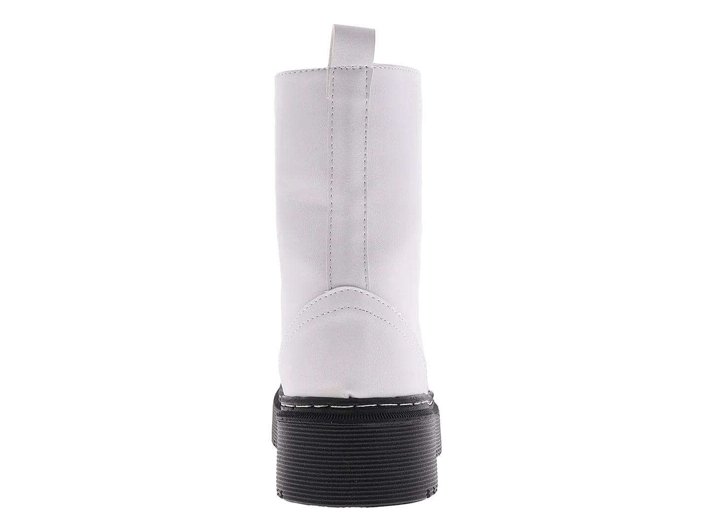 Botas Combat DIVA Blancas para Mujer