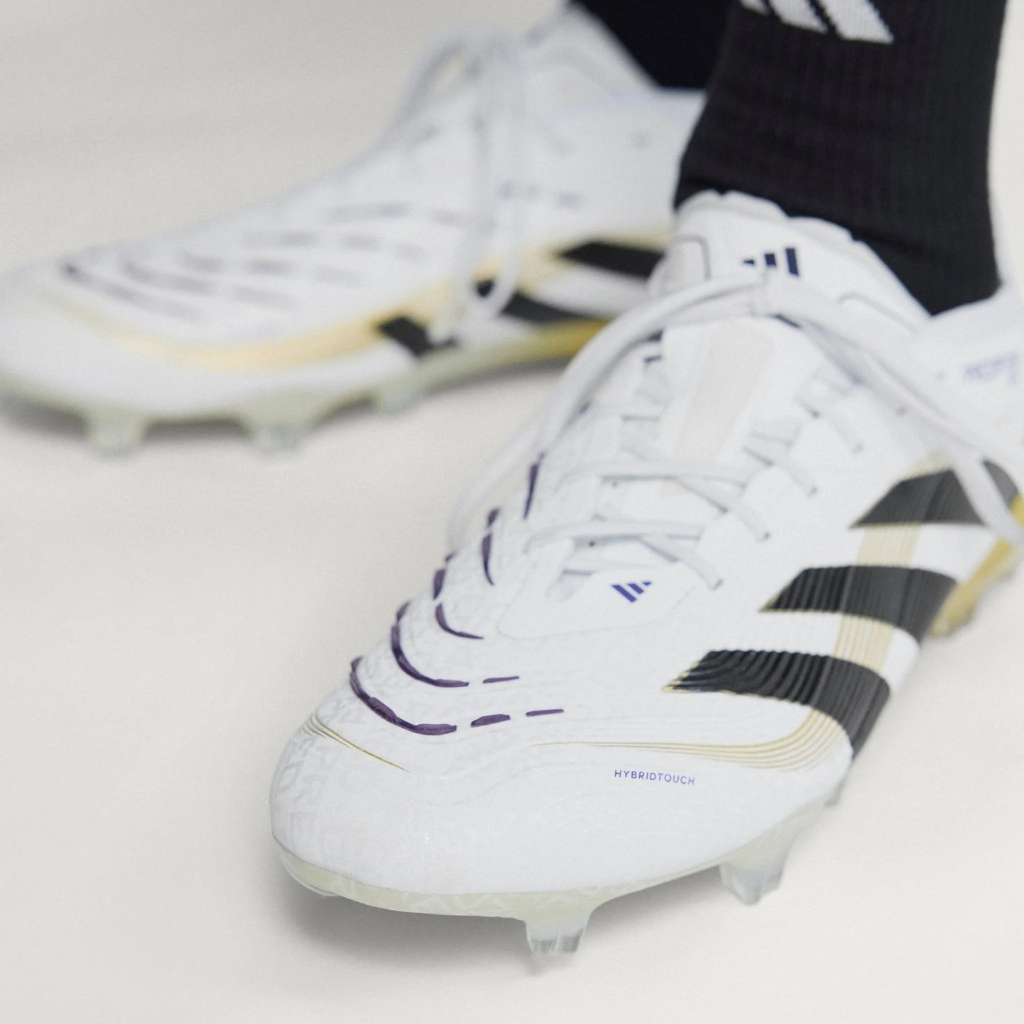 adidas Predator Elite Firm Ground Boots White Black