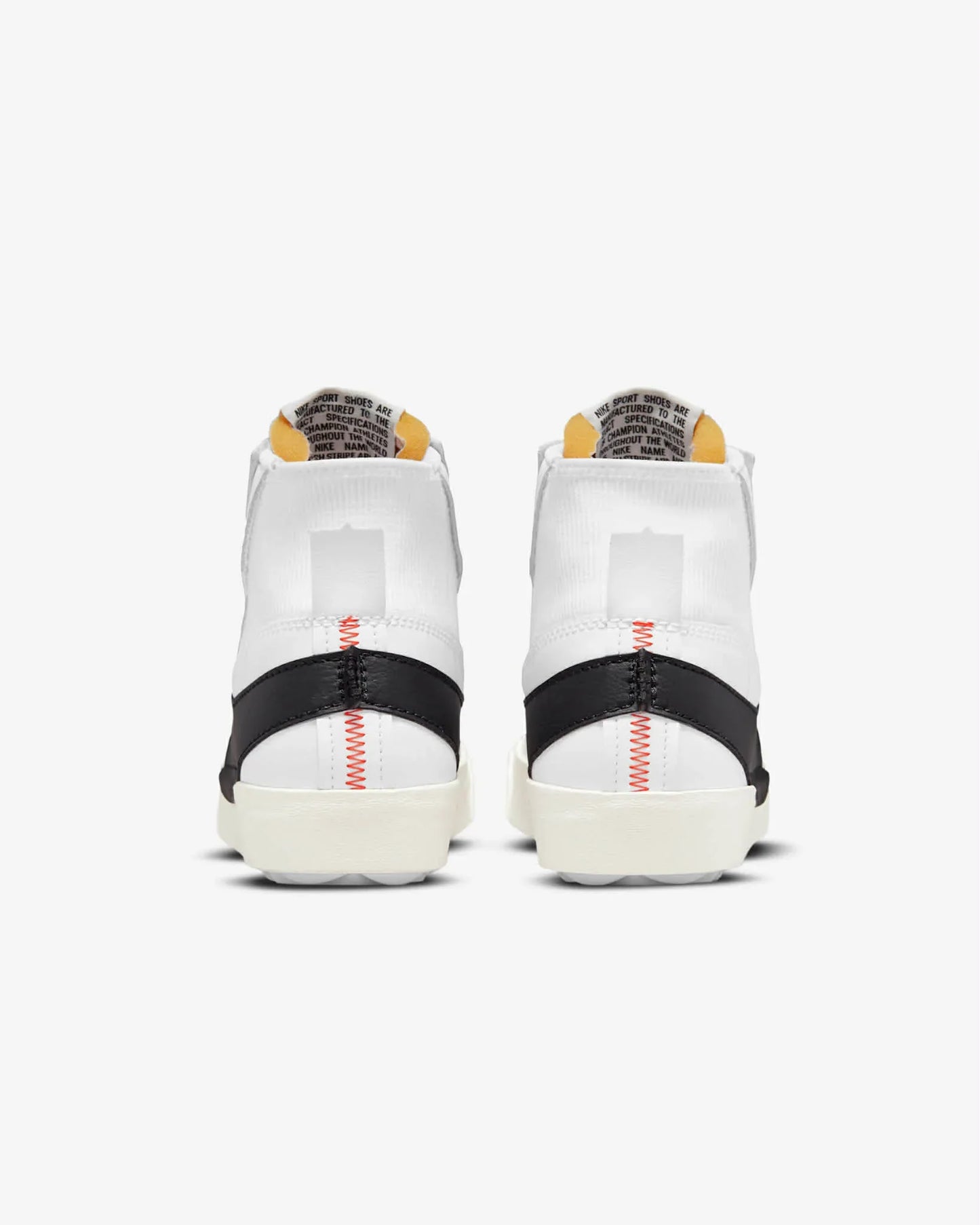 Nike Blazer Mid Blanc Noir Chaussure Montante Élégante Homme