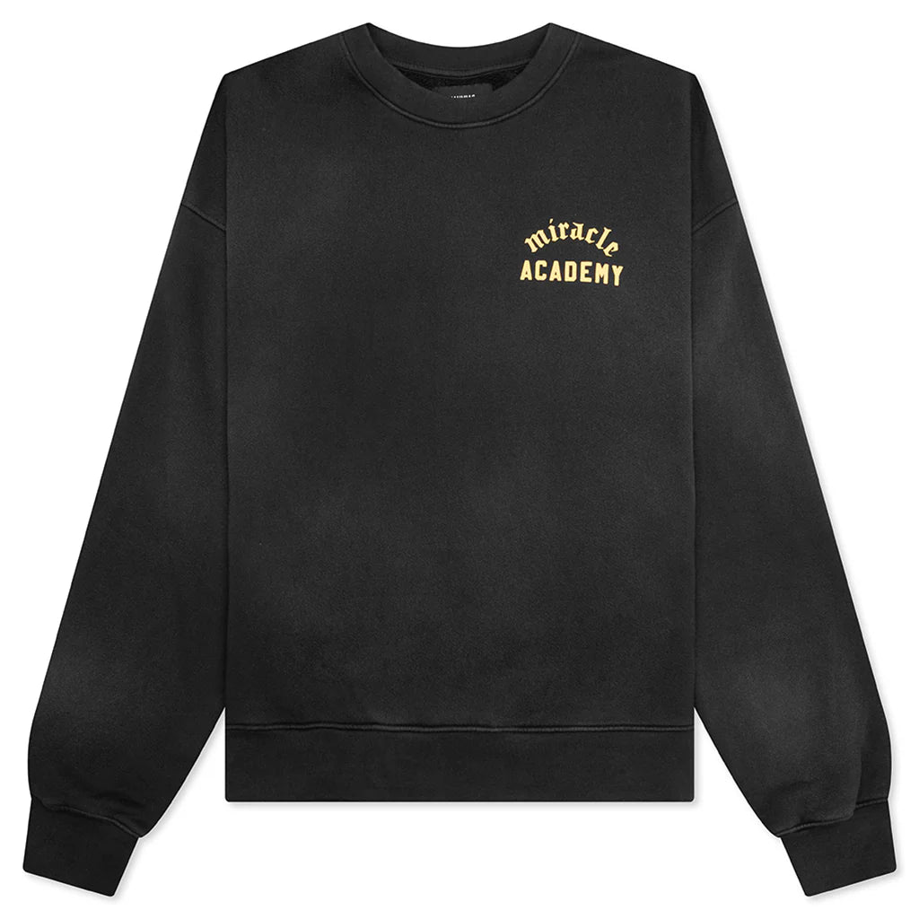 Miracle Academy Crewneck Black