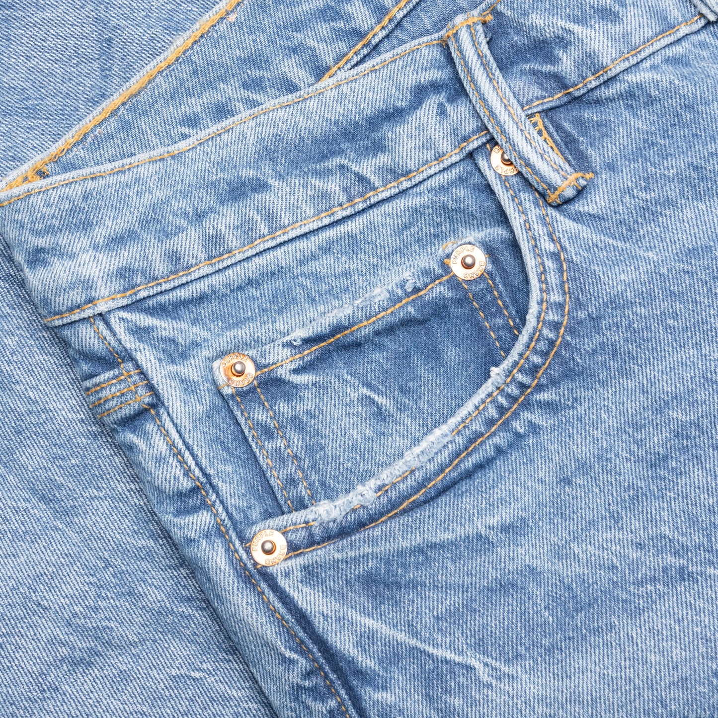 Skinny Coated Light Indigo