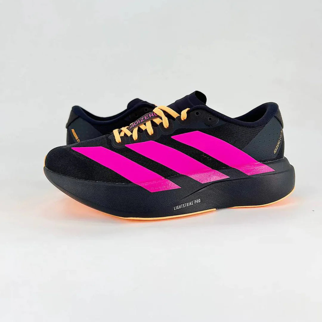 Tênis Adidas Adizero Evo SL Preto Amarelo Rosa
