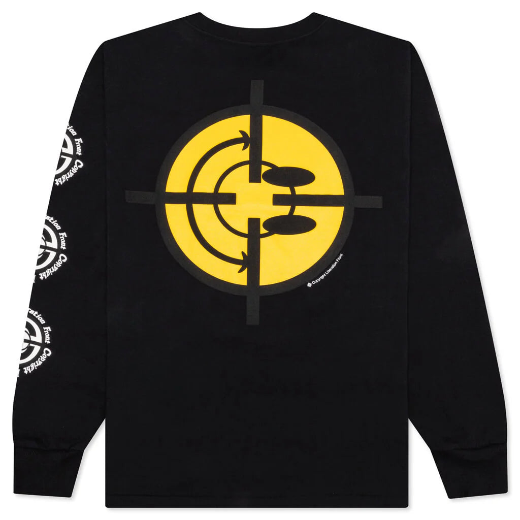 Target LS Tee Black