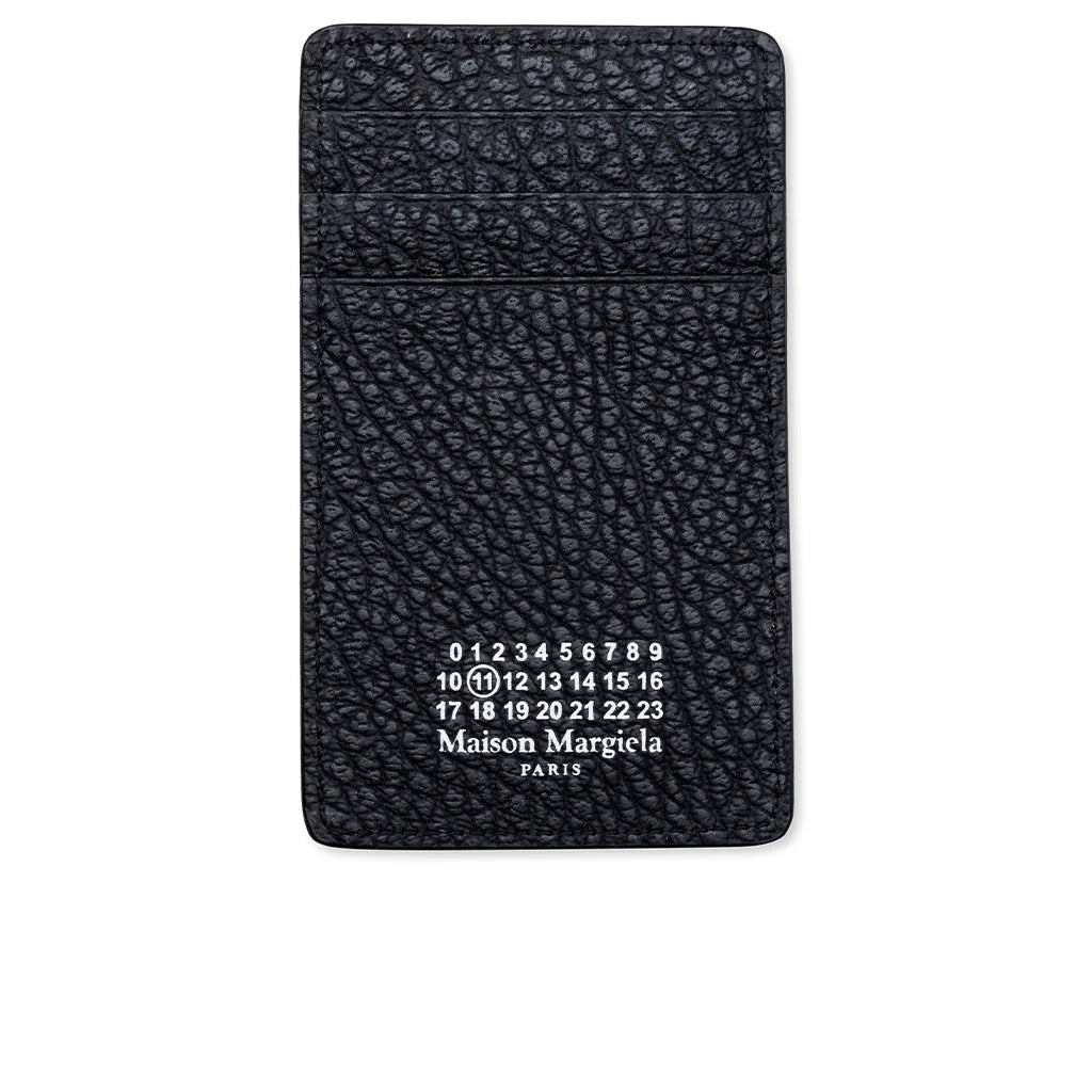 Four Stitches Cardholder Black