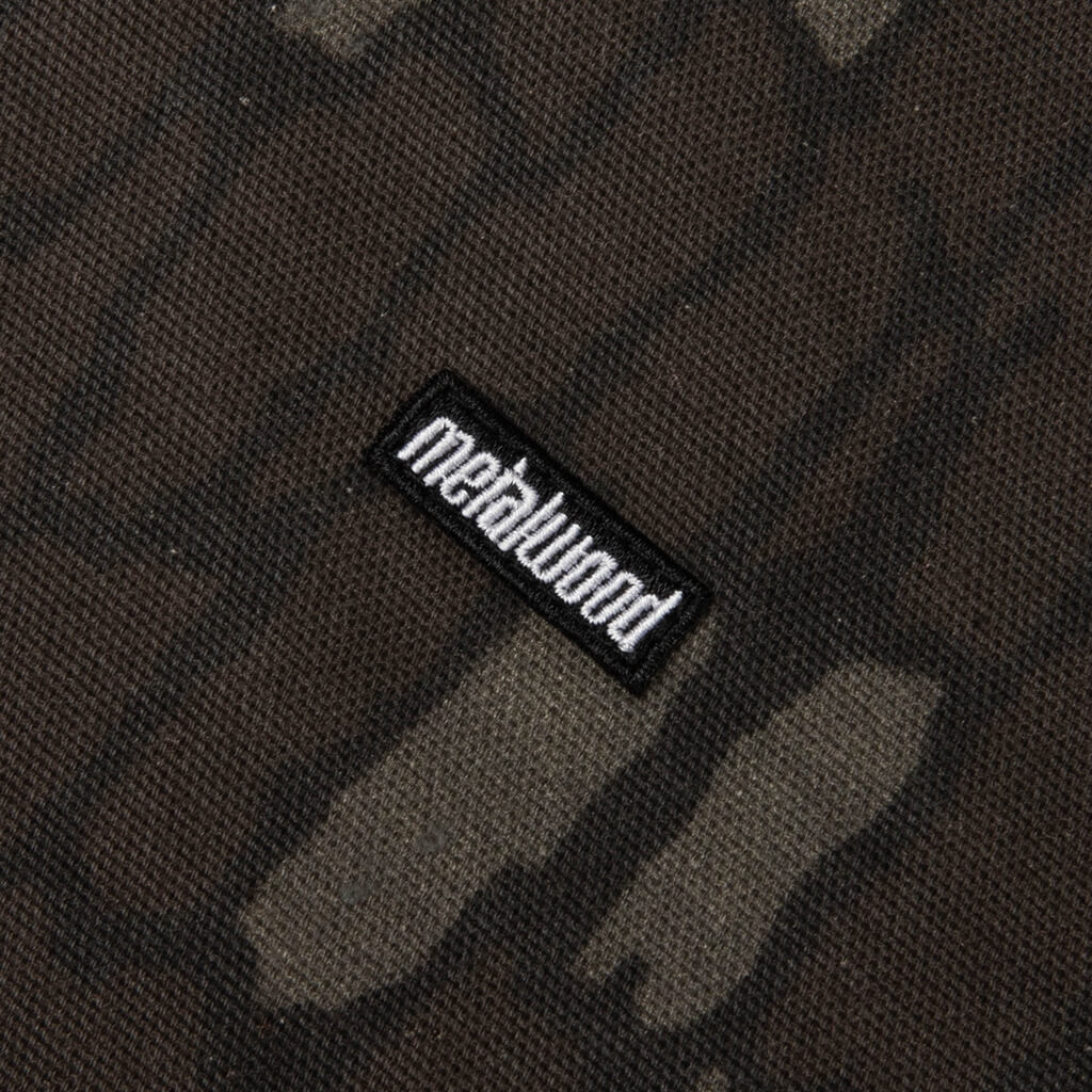 Cotton Twill Zip Hoodie Real Bark Camo
