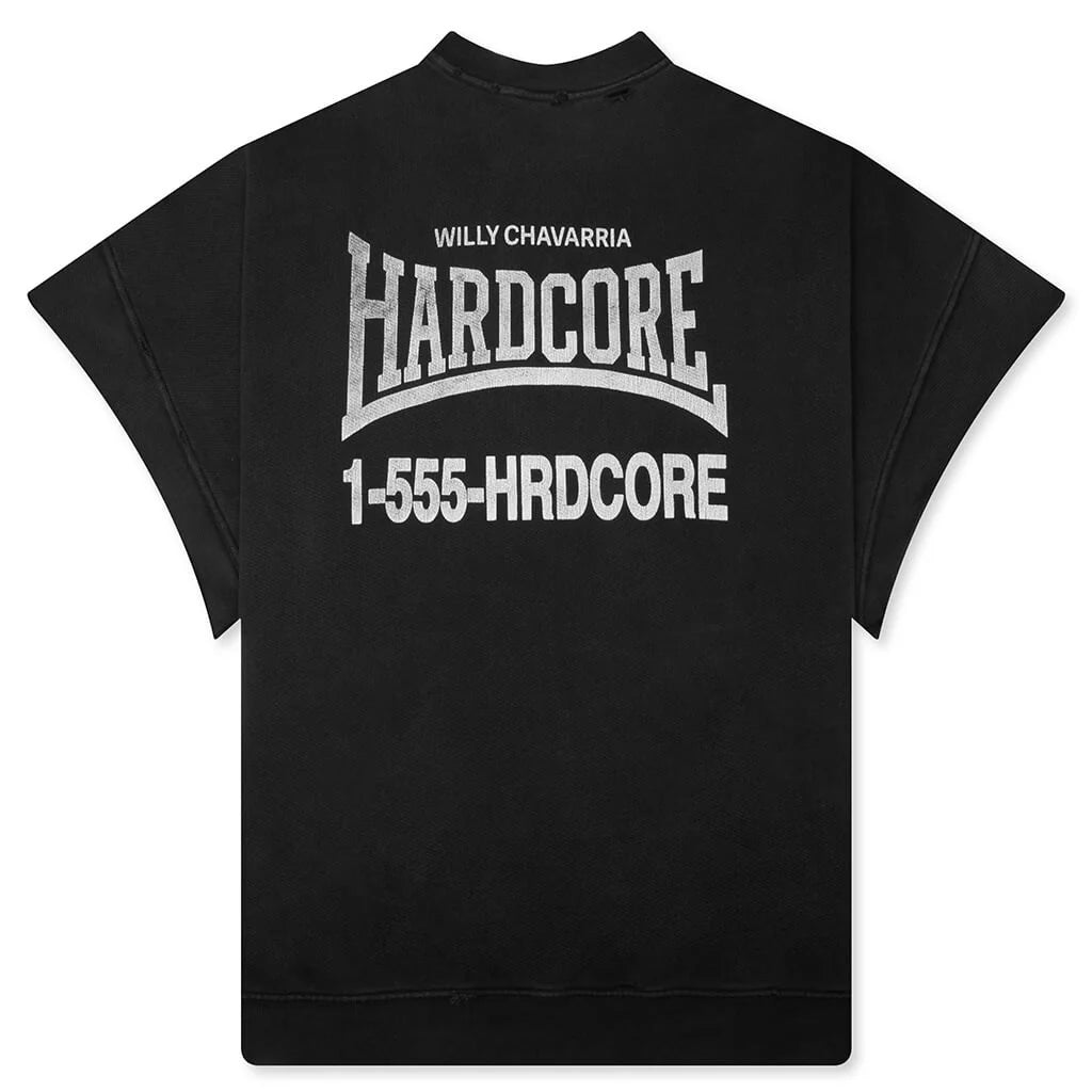 Hardcore Muscle Tee Black Beauty