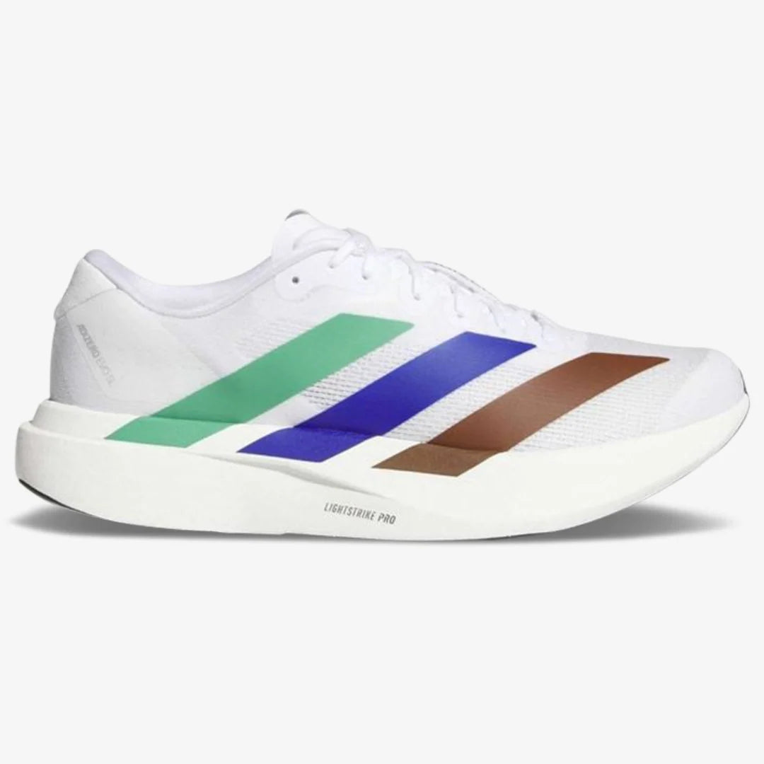 Adidas Adizero EVO SL Branco Verde Azul Marrom