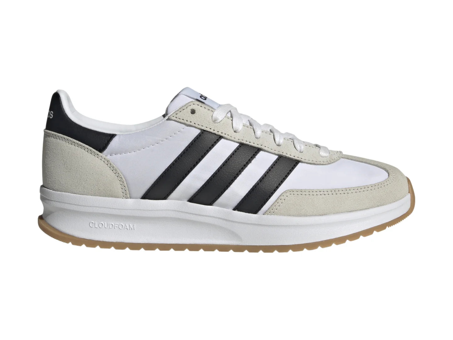Tenis Adidas Run 72 Blanco y Gris para Hombre