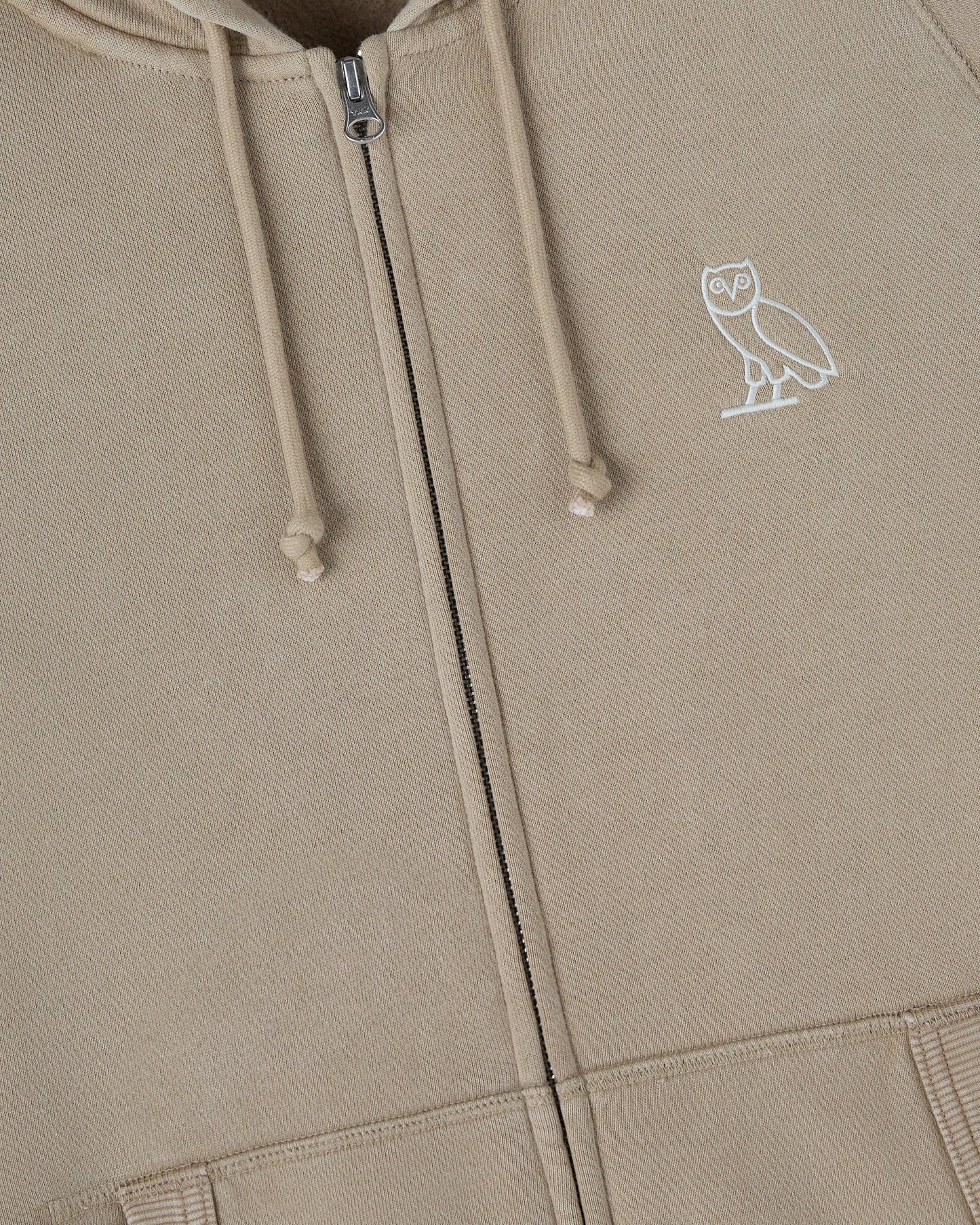 Muskoka Raglan Full Zip Hoodie Sandstone