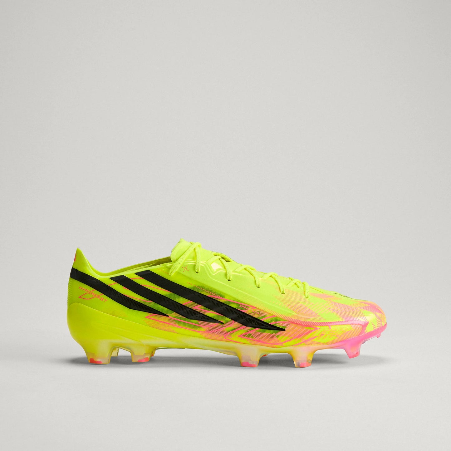 adidas F50 Hyperfast Elite Firm Ground Mens Soccer Cleats Yellow Black