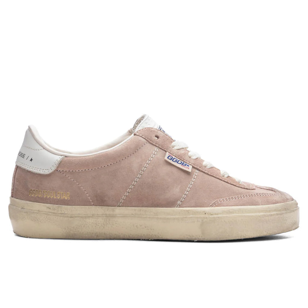 Womens Soul Star Suede Upper Powder Pink Milk