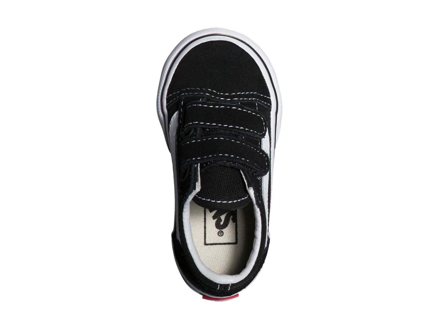 Tenis Vans Old Skool V Negros para Niño
