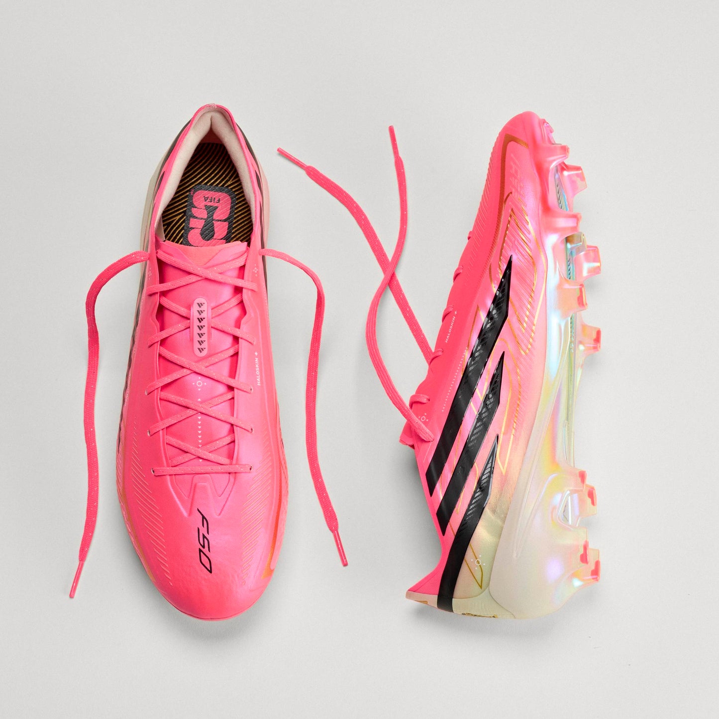adidas F50 Hyperfast Elite Firm Ground Mens Soccer Cleats Turquesa