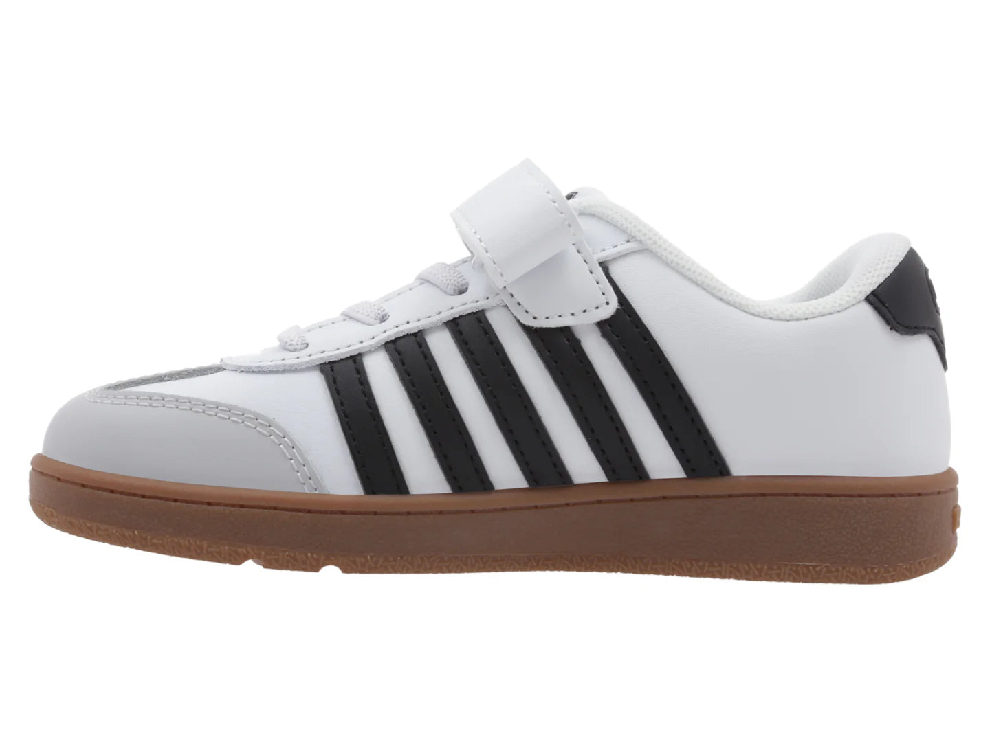 Tenis K SWISS Francis Court Blanco y Negro para Niño