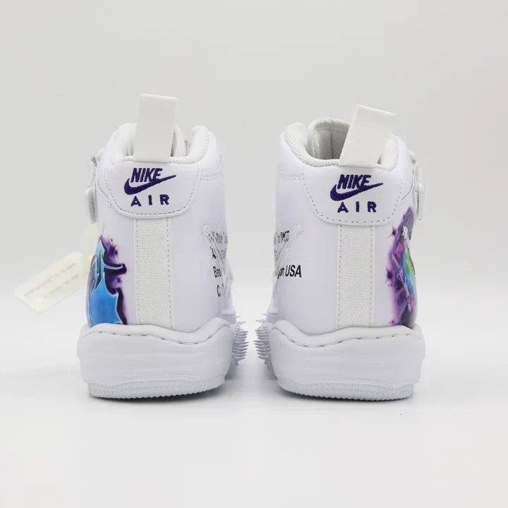 Nike Air Force 1 Mid x Off White SP Leather Graffiti