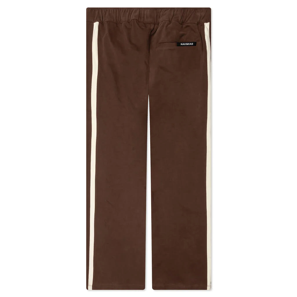 Heavy Cotton Track Pant Brown