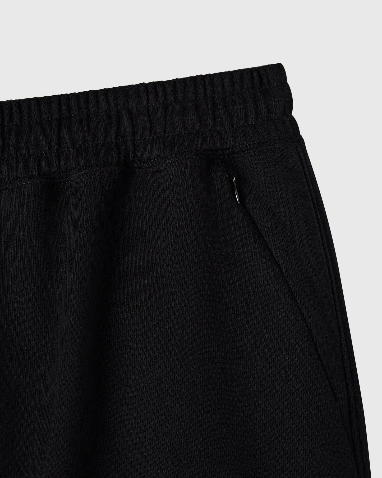 Double Knit Script Sweatpant Black