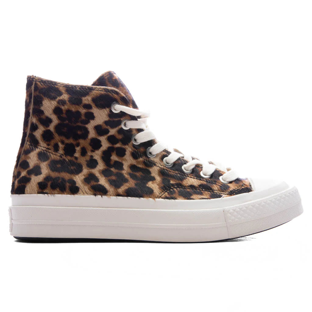 First String Chuck Taylor All Star Leopard Snow White Marshmallow