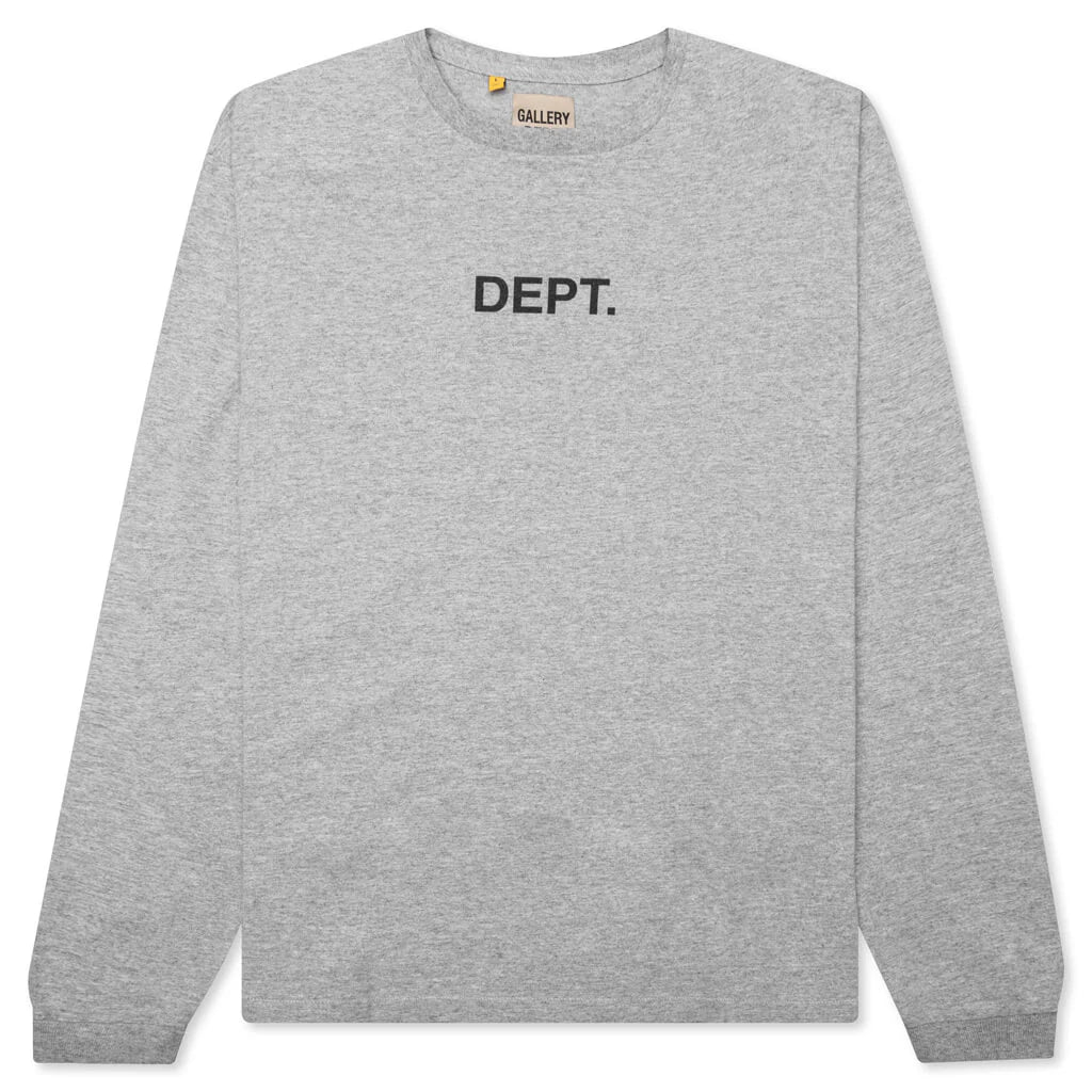 Dept L S Tee Heather Grey